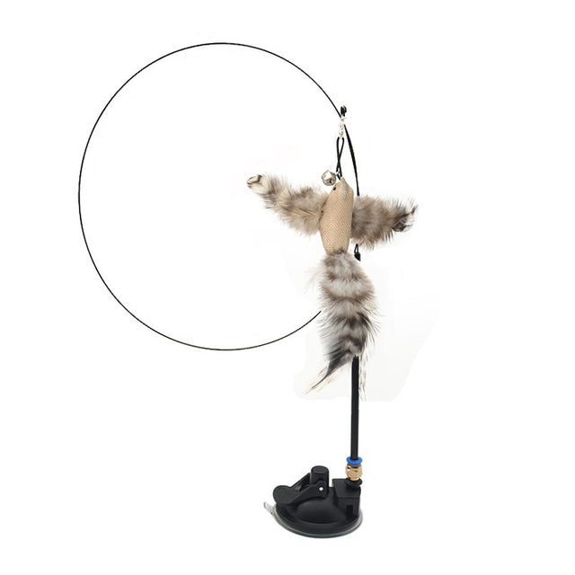 Cat Hand Free Feather Wand