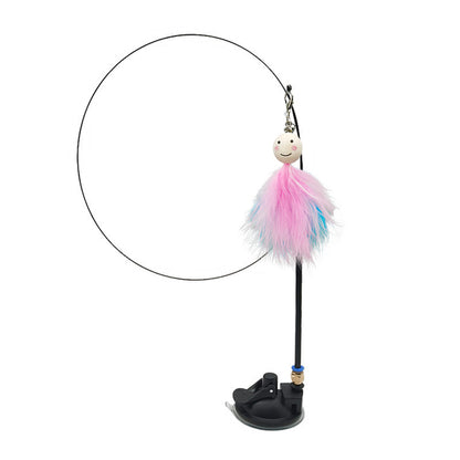 Cat Hand Free Feather Wand